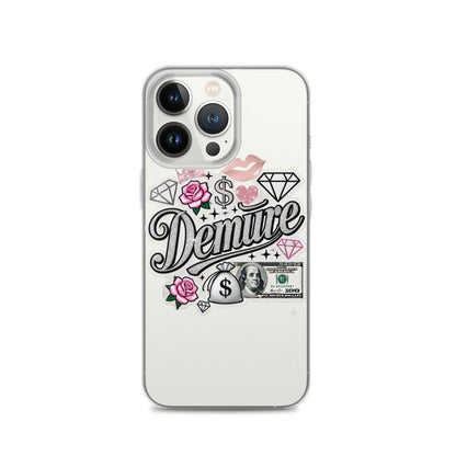 Demure Clear Case for iPhone®