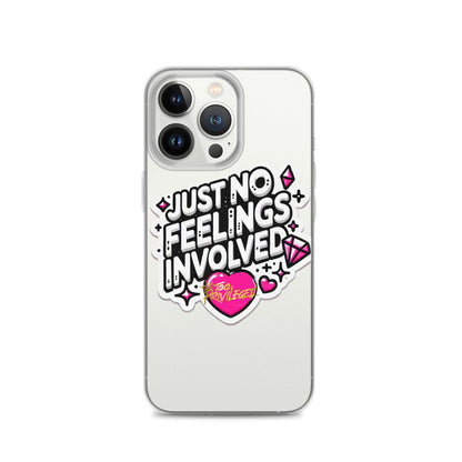 NO Feelings Clear Case for iPhone®