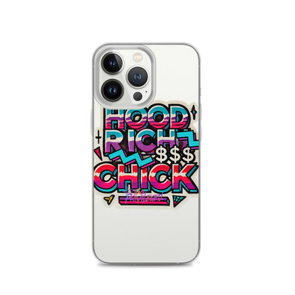 90s Flair Clear Case for iPhone®