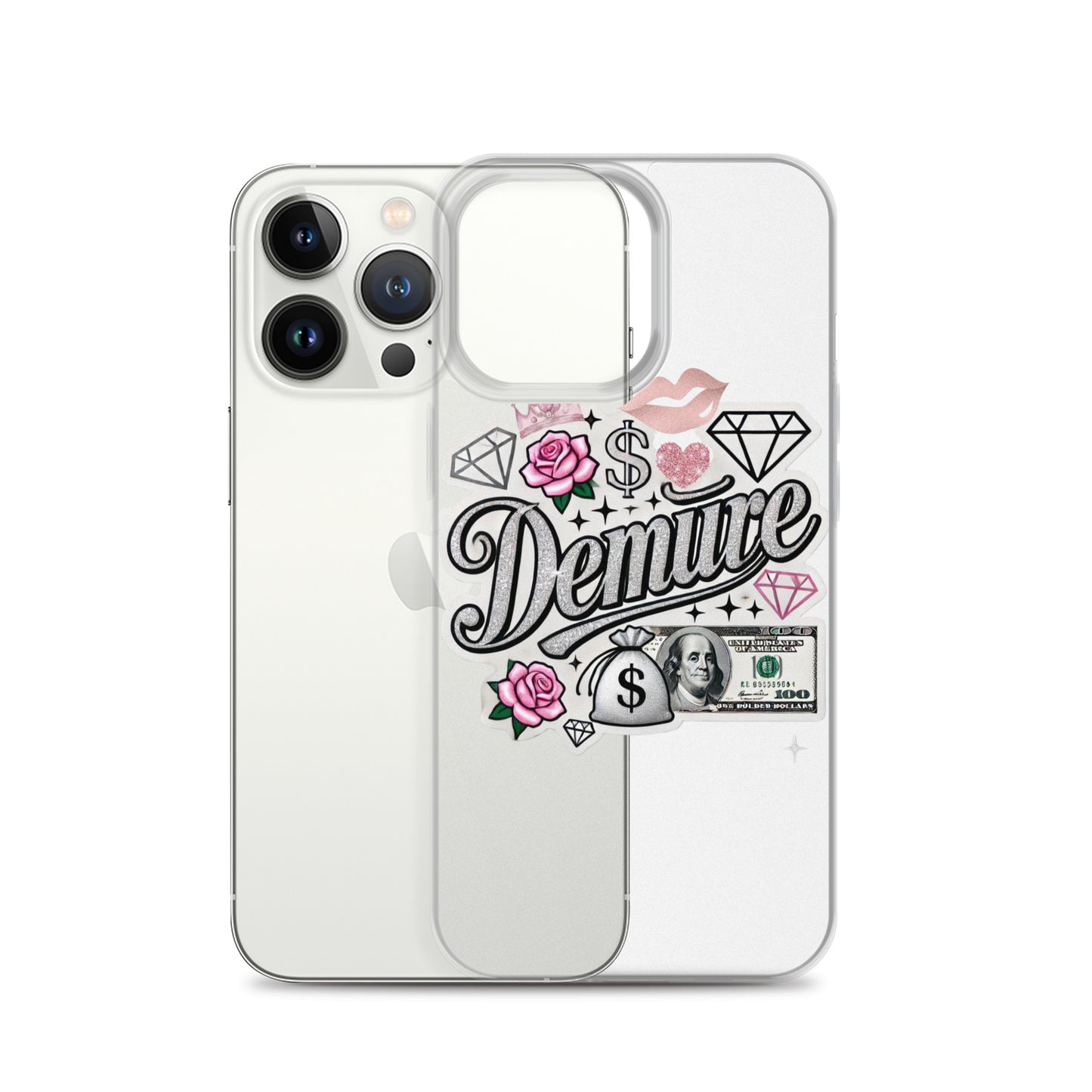 Demure Clear Case for iPhone®