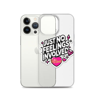 NO Feelings Clear Case for iPhone®