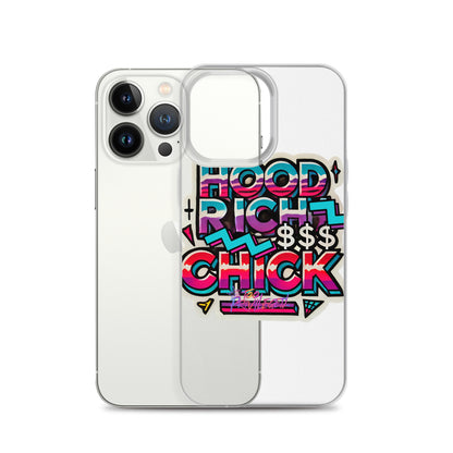 90s Flair Clear Case for iPhone®