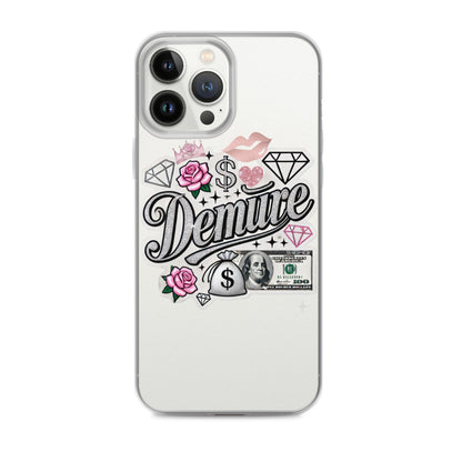 Demure Clear Case for iPhone®