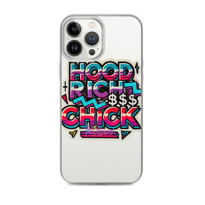 90s Flair Clear Case for iPhone®