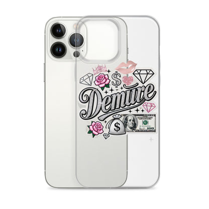 Demure Clear Case for iPhone®