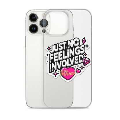 NO Feelings Clear Case for iPhone®