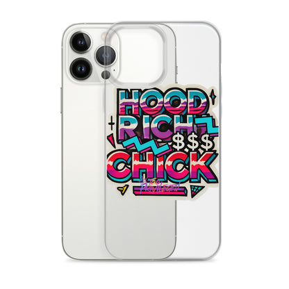 90s Flair Clear Case for iPhone®