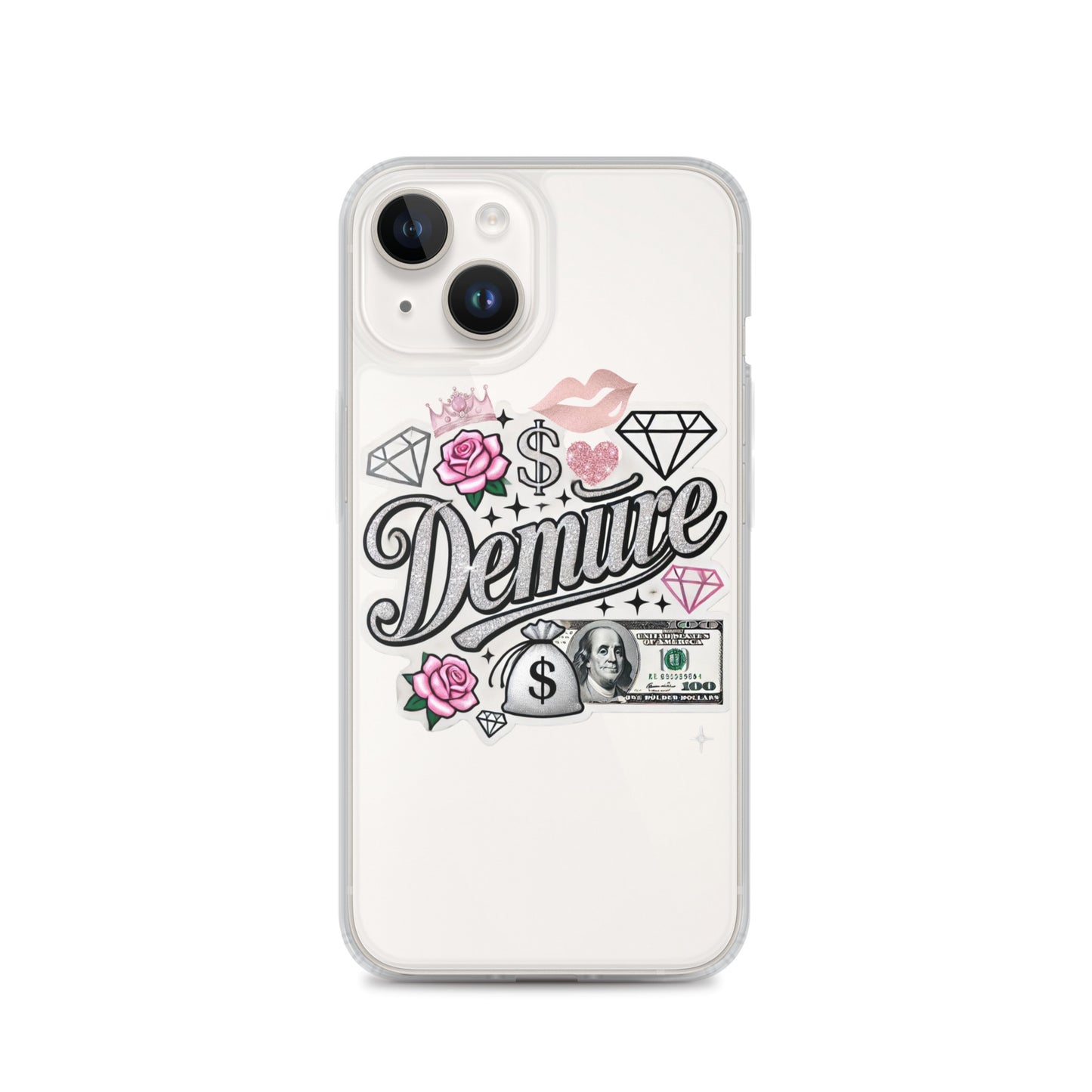 Demure Clear Case for iPhone®