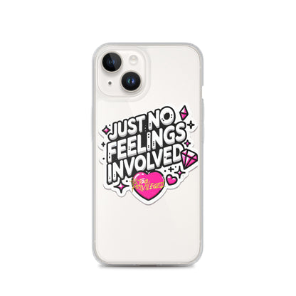 NO Feelings Clear Case for iPhone®