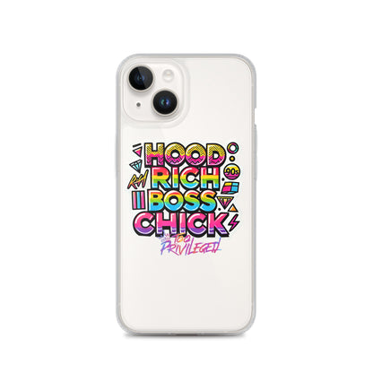 90s Rich Heroes Clear Case for iPhone®