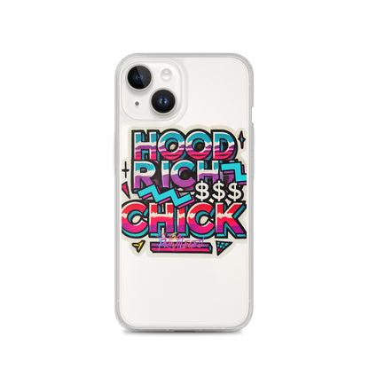 90s Flair Clear Case for iPhone®