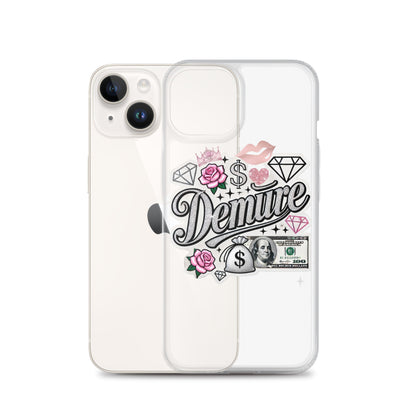 Demure Clear Case for iPhone®