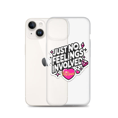 NO Feelings Clear Case for iPhone®