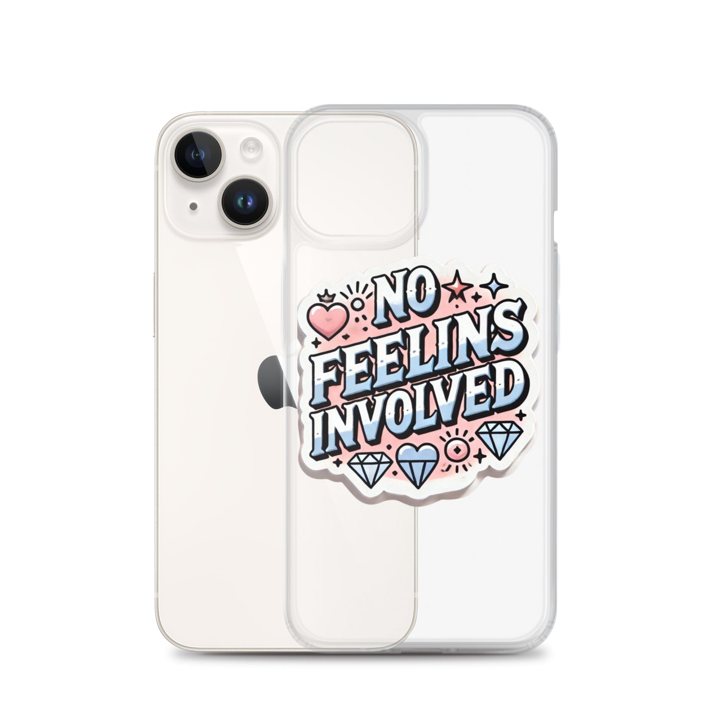 NO Feelins Clear Case for iPhone®