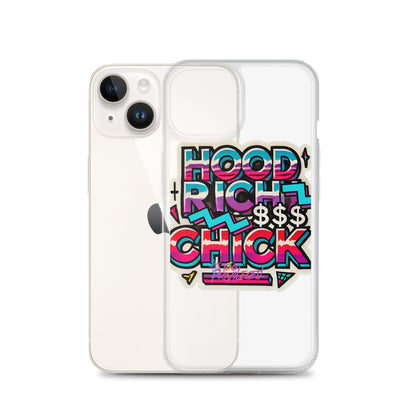 90s Flair Clear Case for iPhone®