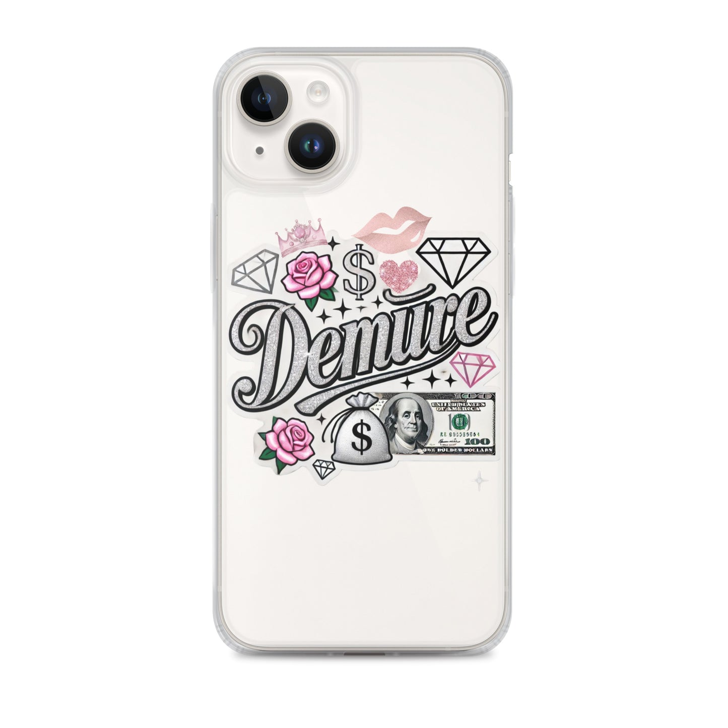 Demure Clear Case for iPhone®