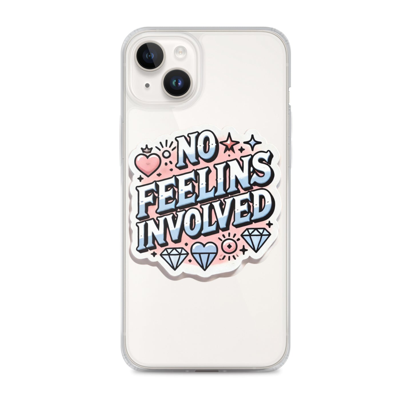 NO Feelins Clear Case for iPhone®