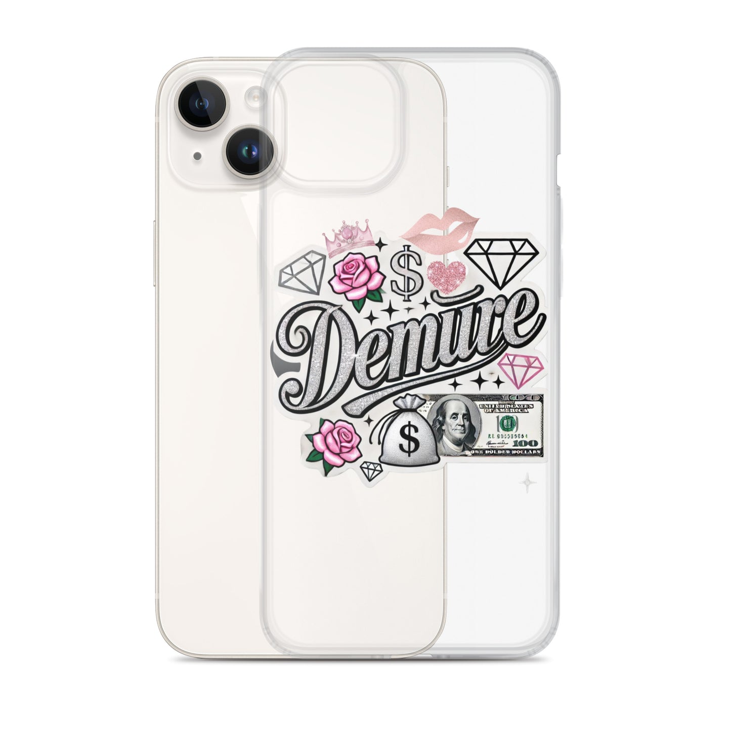 Demure Clear Case for iPhone®