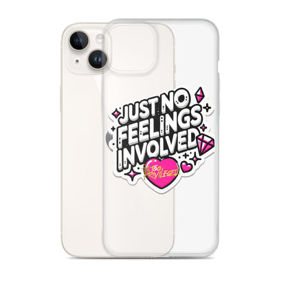 NO Feelings Clear Case for iPhone®