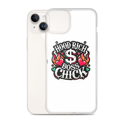 HRBC Red/Green Clear Case for iPhone®