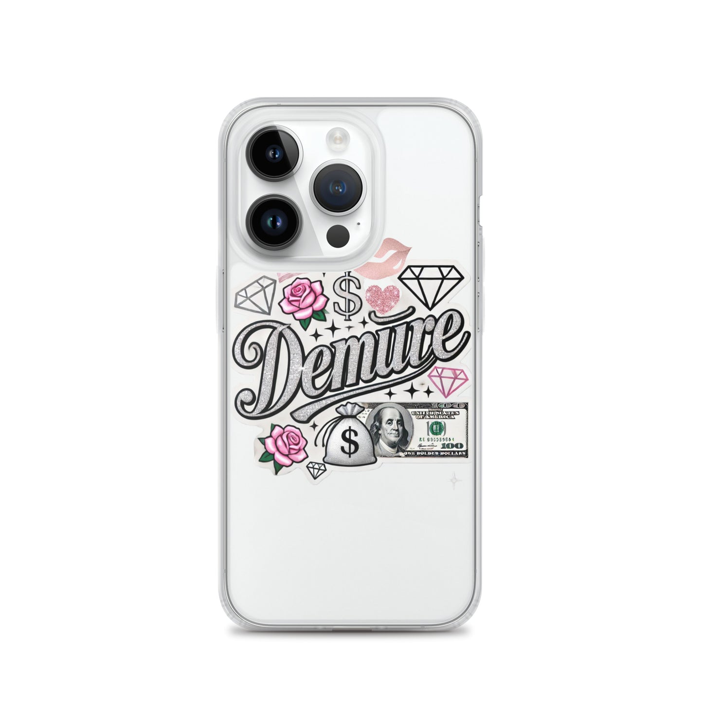 Demure Clear Case for iPhone®