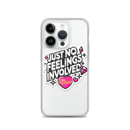 NO Feelings Clear Case for iPhone®