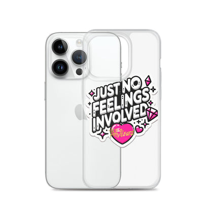 NO Feelings Clear Case for iPhone®