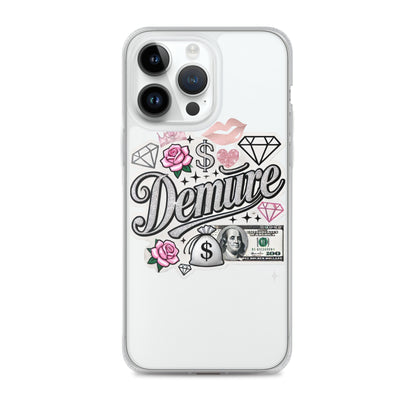 Demure Clear Case for iPhone®