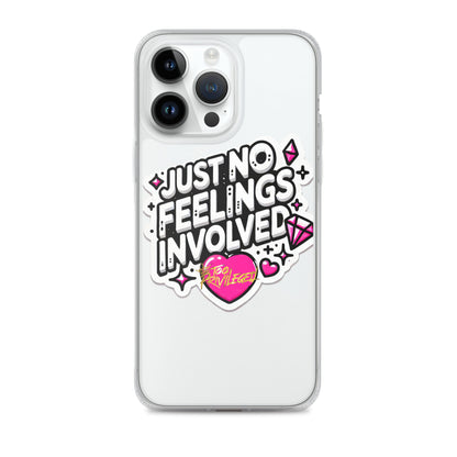 NO Feelings Clear Case for iPhone®