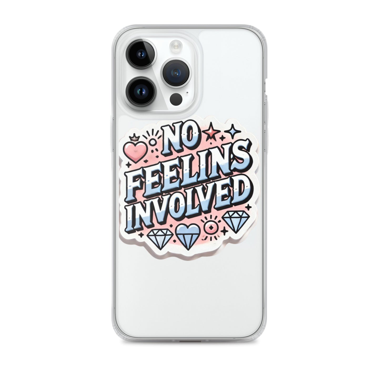 NO Feelins Clear Case for iPhone®