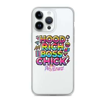 90s Rich Heroes Clear Case for iPhone®