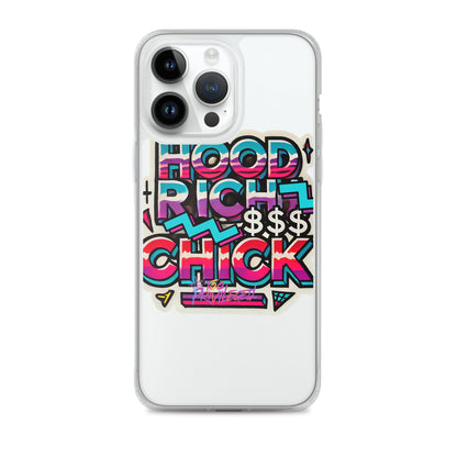 90s Flair Clear Case for iPhone®