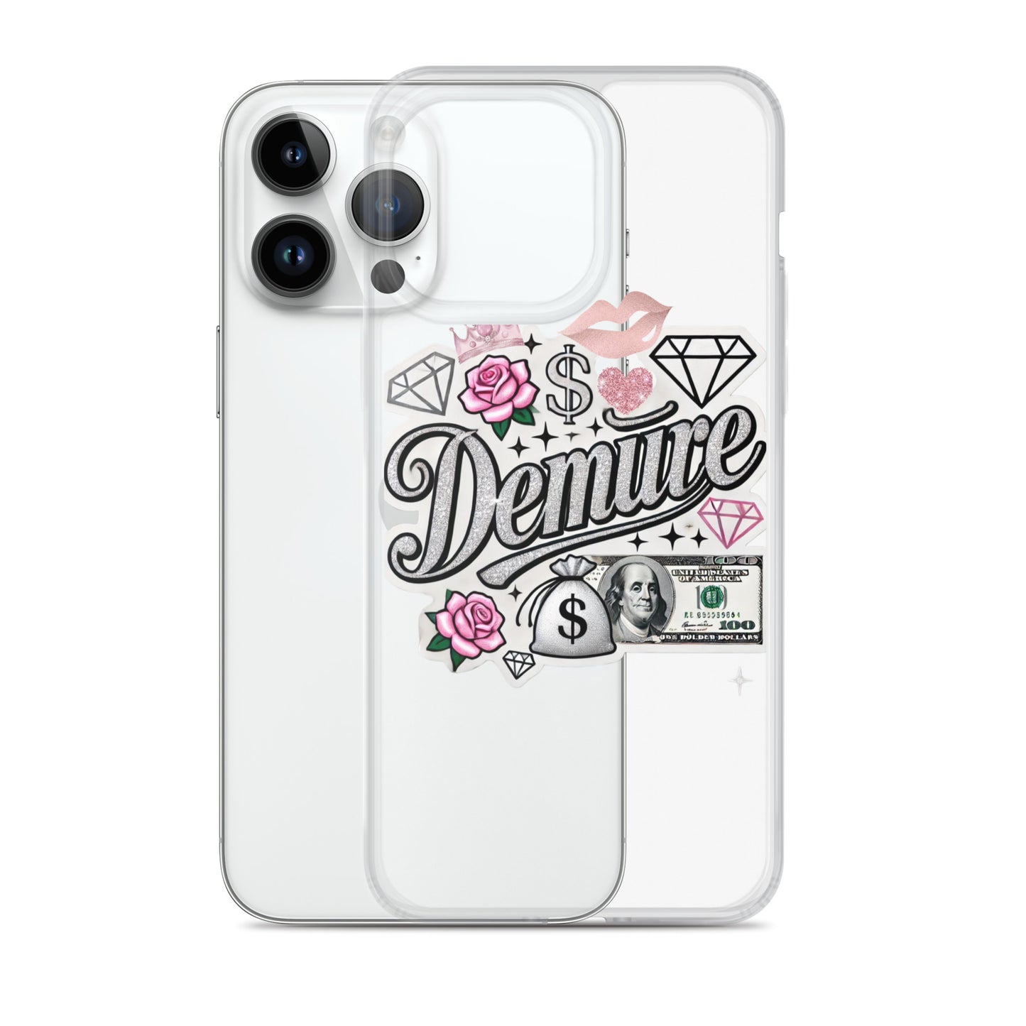 Demure Clear Case for iPhone®