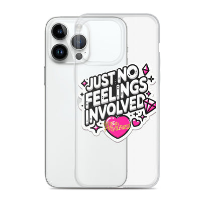 NO Feelings Clear Case for iPhone®