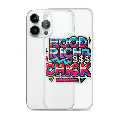 90s Flair Clear Case for iPhone®