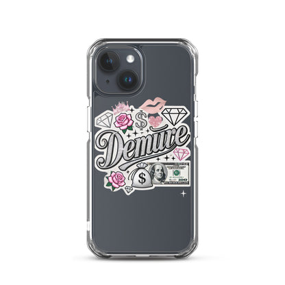 Demure Clear Case for iPhone®