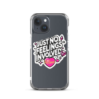 NO Feelings Clear Case for iPhone®