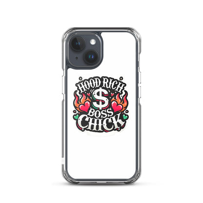 HRBC Red/Green Clear Case for iPhone®