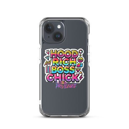 90s Rich Heroes Clear Case for iPhone®