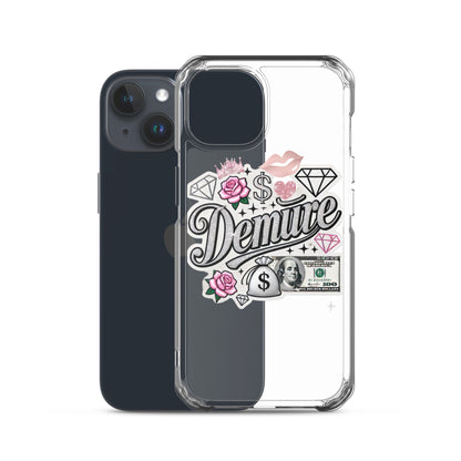 Demure Clear Case for iPhone®