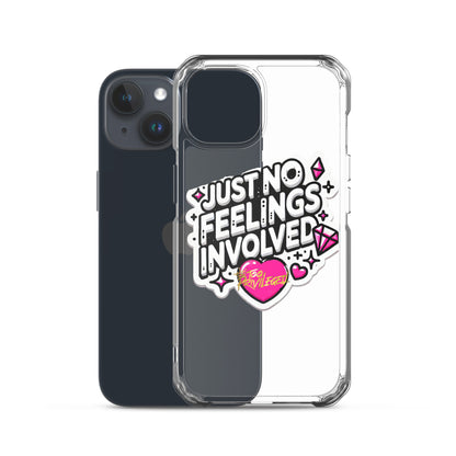 NO Feelings Clear Case for iPhone®