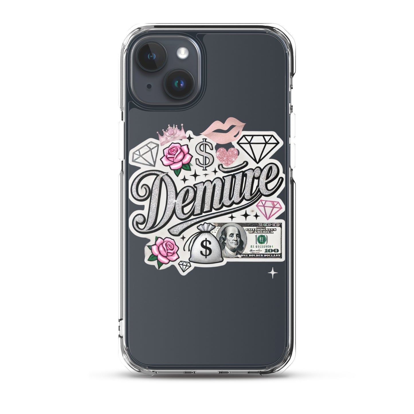 Demure Clear Case for iPhone®