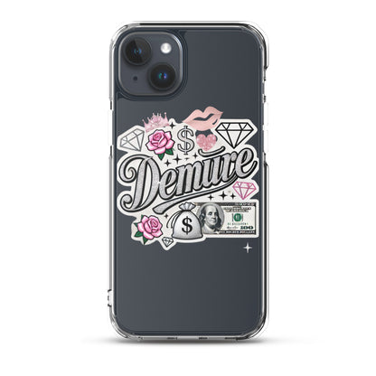 Demure Clear Case for iPhone®