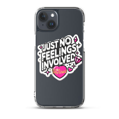 NO Feelings Clear Case for iPhone®