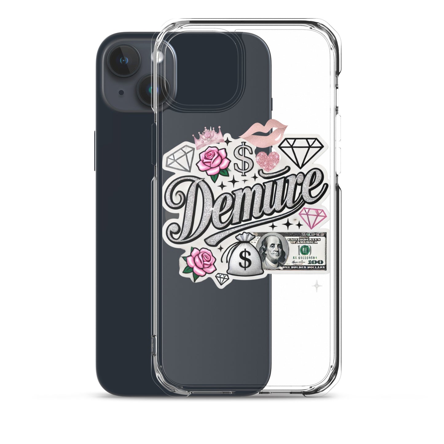 Demure Clear Case for iPhone®