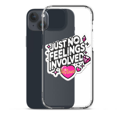 NO Feelings Clear Case for iPhone®