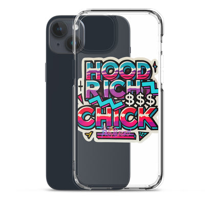 90s Flair Clear Case for iPhone®