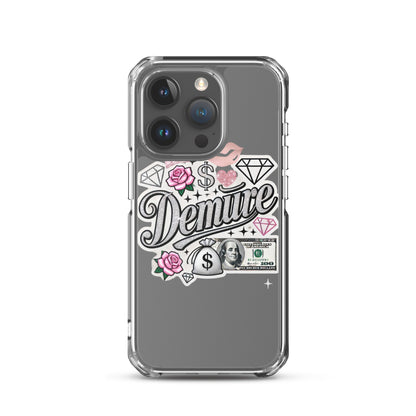 Demure Clear Case for iPhone®