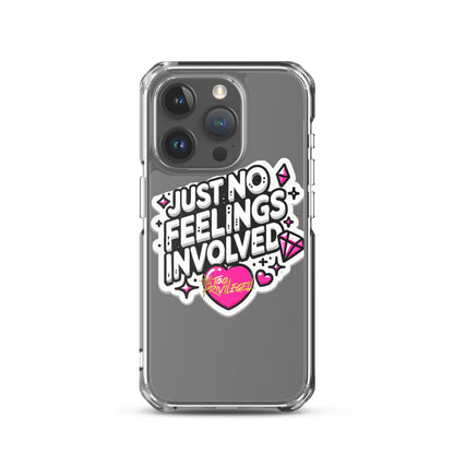 NO Feelings Clear Case for iPhone®