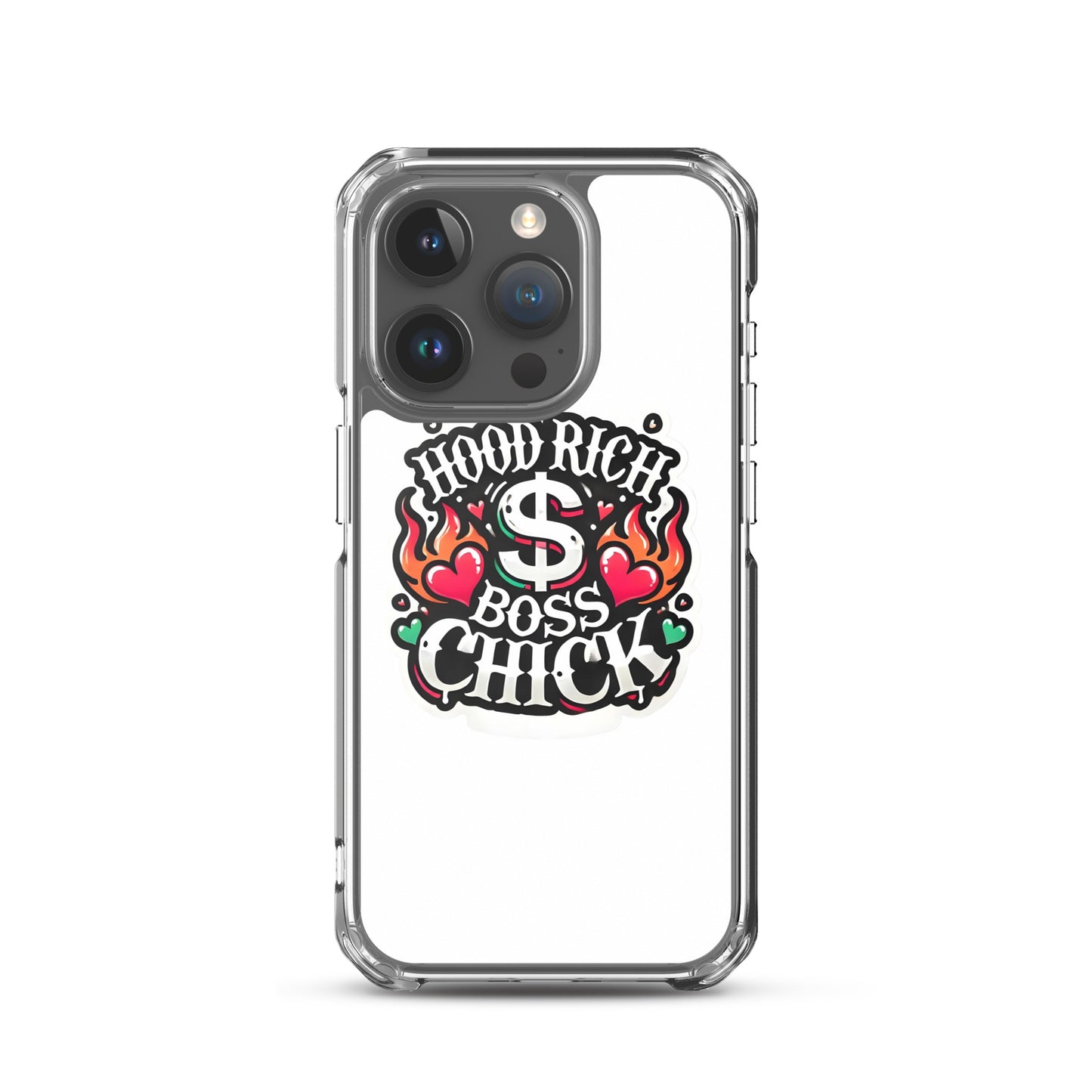 HRBC Red/Green Clear Case for iPhone®